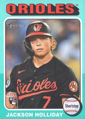 2024 Topps Heritage High Number #692 Aqua Border