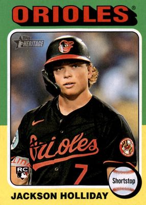 Jackson Holliday 2024 Bowman #BA-6 1955 Bowman Anime /(SSP