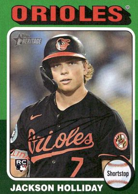 2024 Topps Heritage High Number #692 Green Border