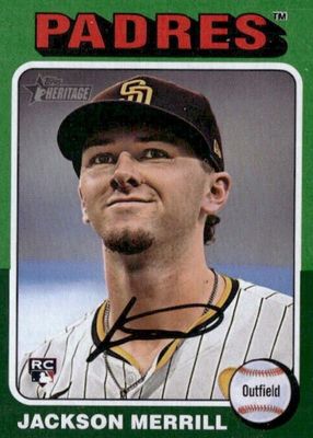 2024 Topps Heritage High Number #689 Green Border