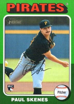 2024 Topps Heritage High Number #594 Green Border