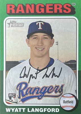 2024 Topps Heritage High Number #581 Green Border