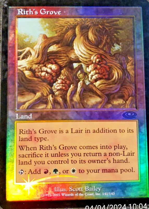 2001 Planeshift #141 Foil