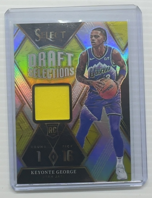 Keyonte George 2023 Select #DSM-KG Draft Selections Memorabilia Price ...