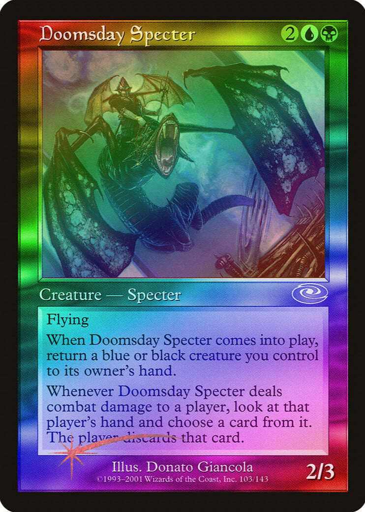 Doomsday Specter 2001 Planeshift #103 Foil Price Guide - Sports