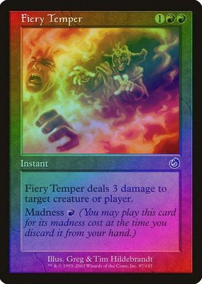 2002 Torment #97 Foil