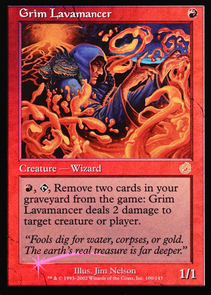 Grim Lavamancer 2002 Torment #100 Foil Price Guide - Sports Card