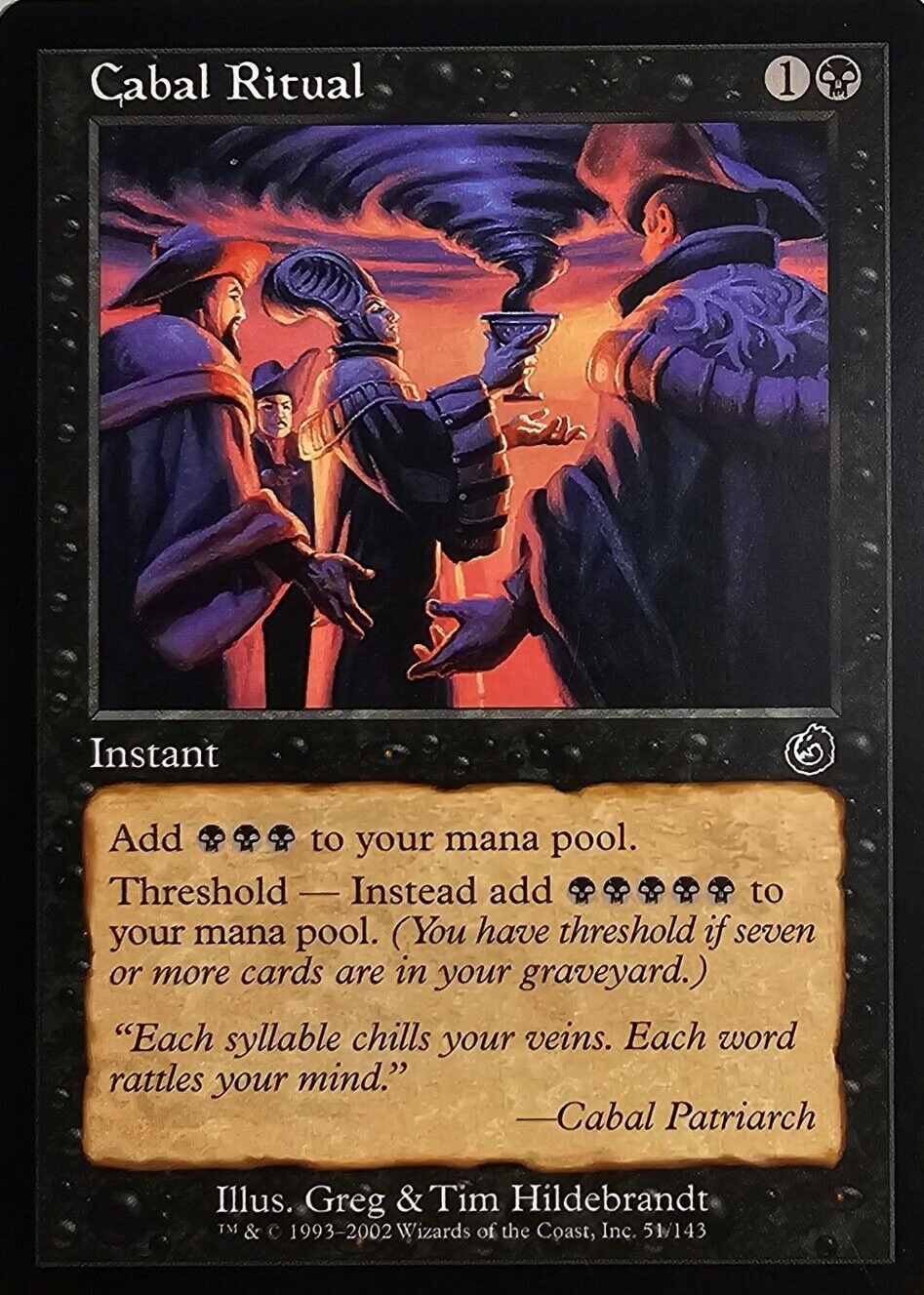 mtg ritual cards Dark Fifth Edition | Magic function toggle Dark Ritual ~ Moderately Played