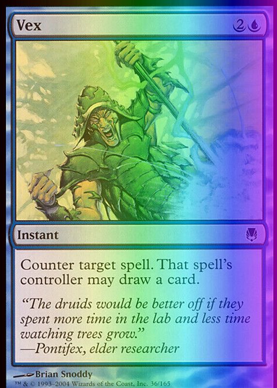 Vex 2004 Darksteel #36 Foil RAW TCG (LIGHTLY PLAYED)