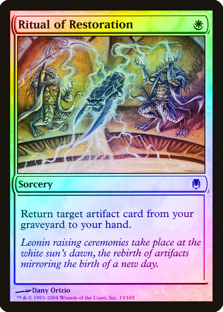 Ritual of Restoration Magic: The Gathering Cards Price Guide - Sports ...