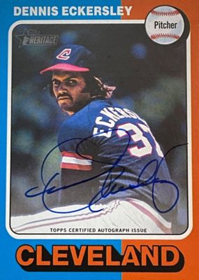 2024 Topps Heritage High Number #RROA-DE Real One Reverse Autographs