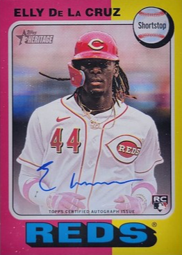 MLB アレナド Topps Heritage Real One Auto Elly De La Cruz 2024 Topps Heritage #ROA-ED Real One Autographs