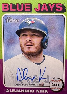 2024 Topps Heritage High Number #ROA-AK Real One Autographs