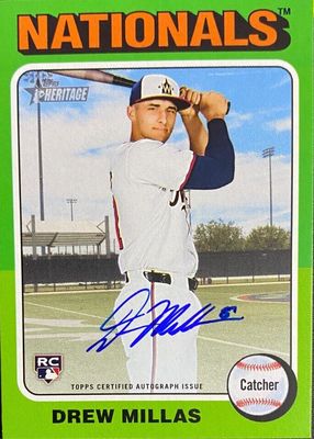 2024 Topps Heritage High Number #ROA-DM Real One Autographs