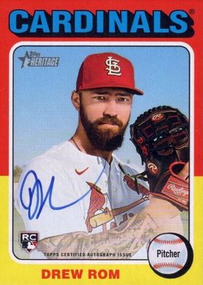 2024 Topps Heritage High Number #ROA-DRO Real One Autographs