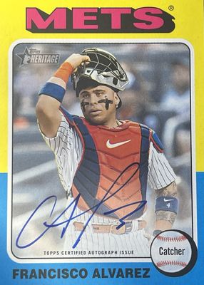 2024 Topps Heritage High Number #ROA-FA Real One Autographs