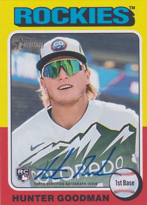 2024 Topps Heritage High Number #ROA-HG Real One Autographs