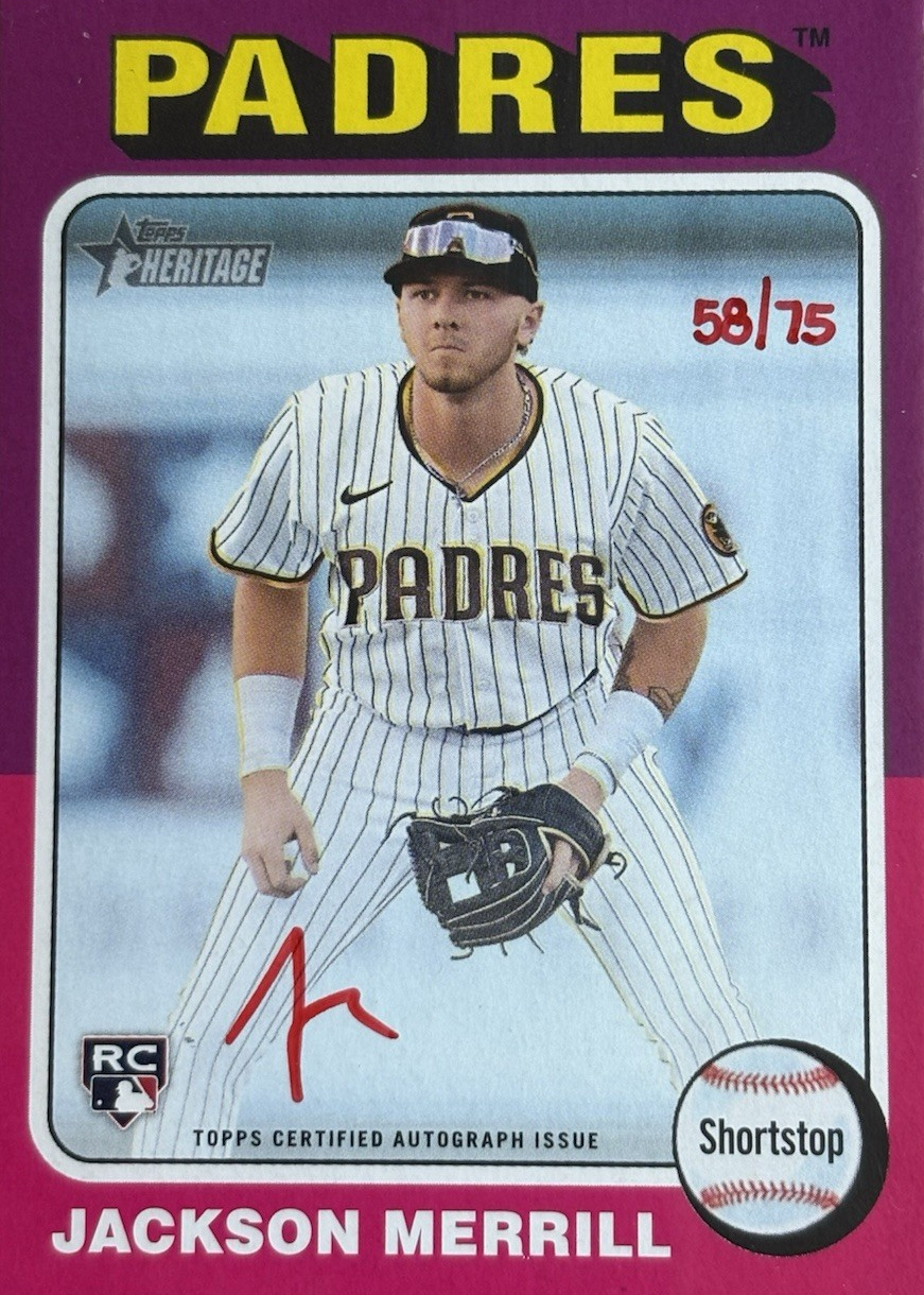 mountcastle rc autograph 70シリ topps