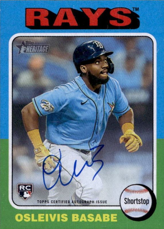 2024 Topps Heritage High Number #ROA-OBA Real One Autographs