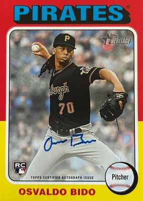 2024 Topps Heritage High Number #ROA-OB Real One Autographs