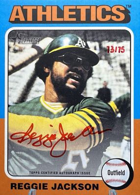2024 Topps Heritage High Number #ROA-RJ Real One Autographs - Red Ink /75