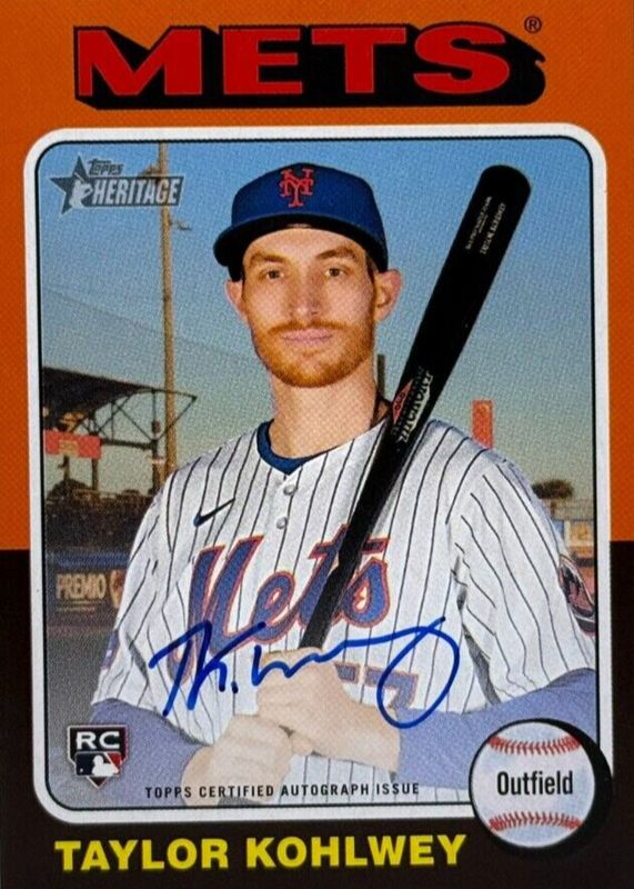 2024 Topps Heritage High Number #ROA-TK Real One Autographs