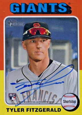 2024 Topps Heritage High Number #ROA-TF Real One Autographs