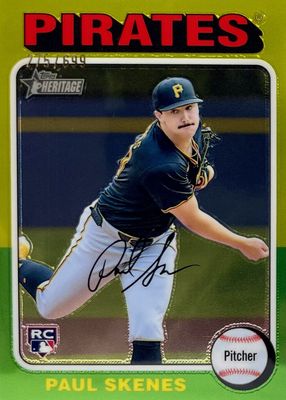 2024 Topps Heritage High Number #594 Chrome /699