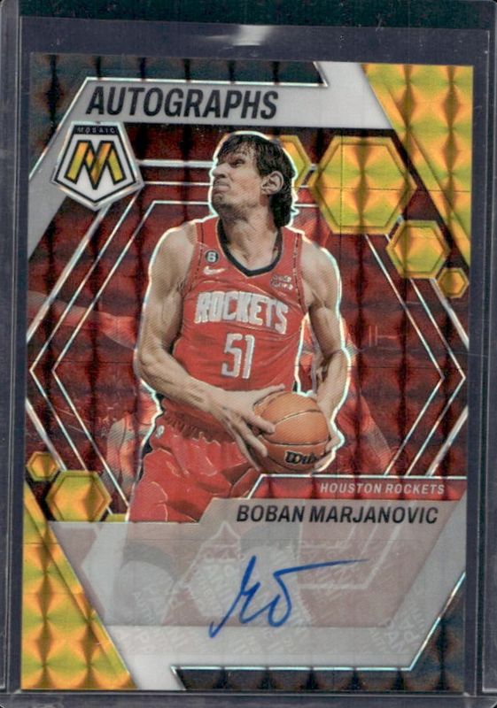 2022 Mosaic #AM-BMC Autographs - Gold /10