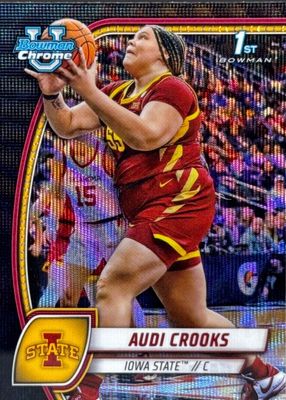 2024 Bowman Chrome University #9 Black Wave Refractor (1st)