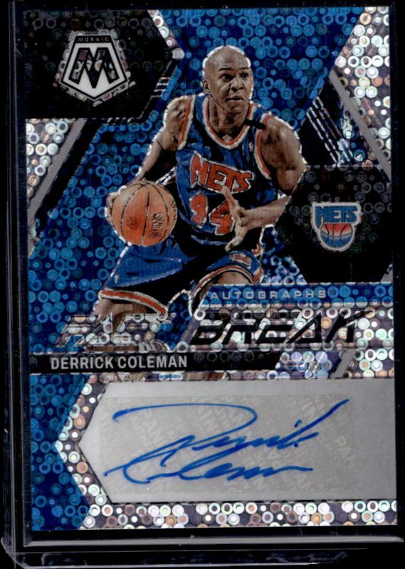 2022 Mosaic #FB-DER Fast Break Autographs