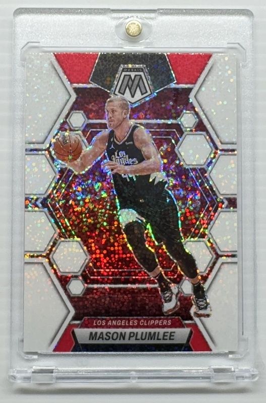 2022 Mosaic #134 White Sparkle /(SSP)