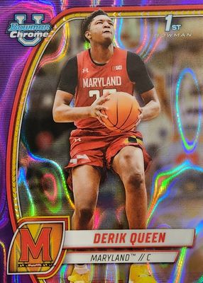 2024 Bowman Chrome University #19 Purple Lava Refractor (1st)