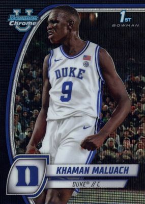 2024 Bowman Chrome University #46 Black Wave Refractor (1st)