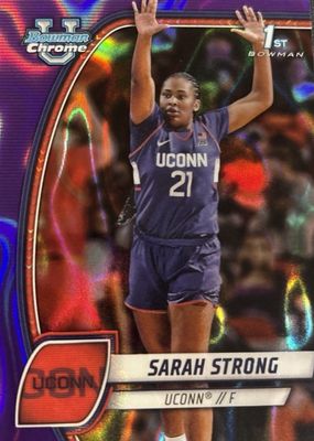 2024 Bowman Chrome University #62 Purple Lava Refractor (1st)