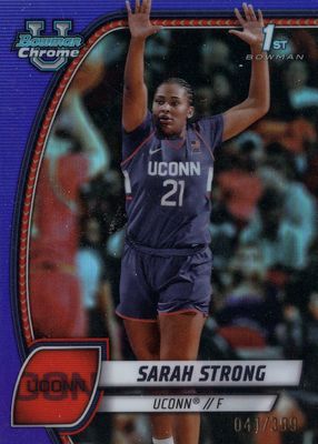 2024 Bowman Chrome University #62 Purple Refractor /399 (1st)