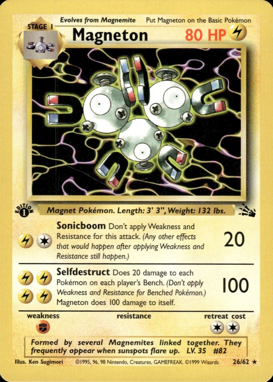 ポケモン - Magnetonレアコイル  1ED 1st Edition 9/102 英語版 1094119?ts=1744390066533