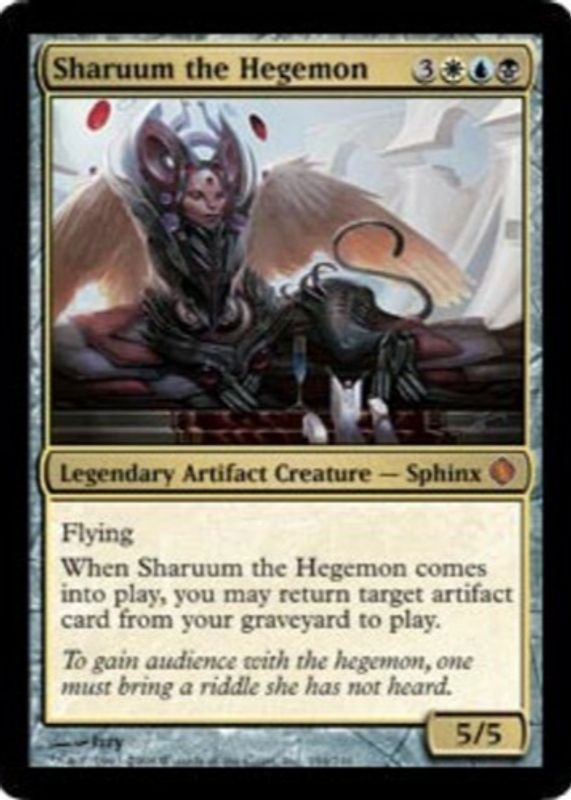 Sharuum the Hegemon 2008 Shards of Alara #194 Foil RAW TCG (NEAR MINT)
