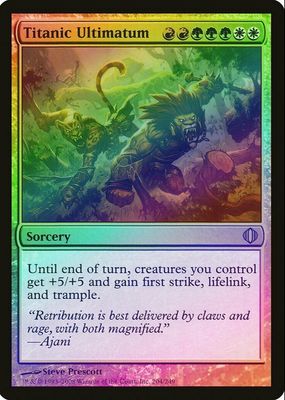 2008 Shards of Alara #204 Foil