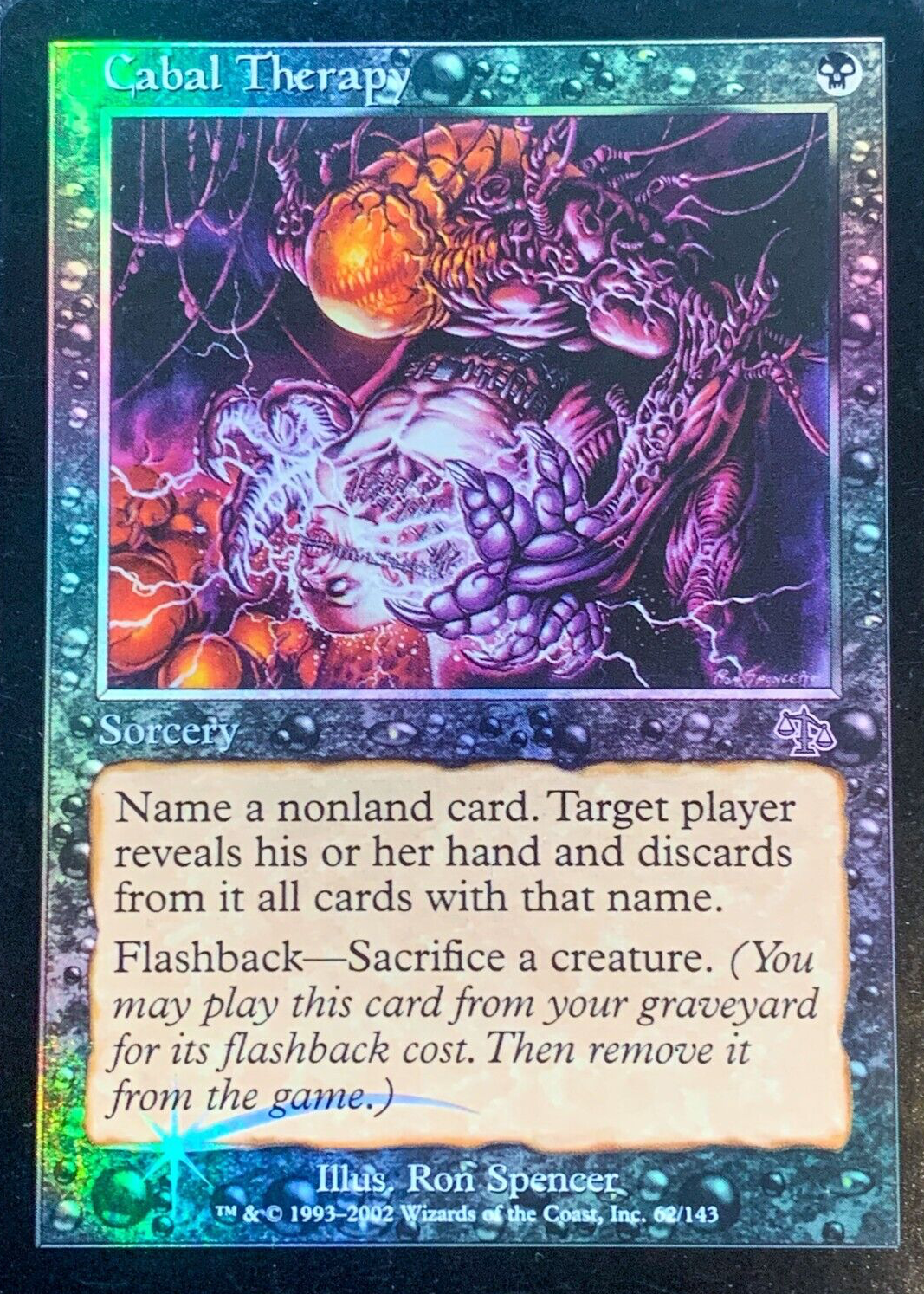 Cabal Therapy 2002 Judgment #62 Foil Price Guide - Sports Card