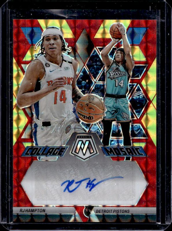 2022 Mosaic #CM-RJH Collage Autographs - Choice