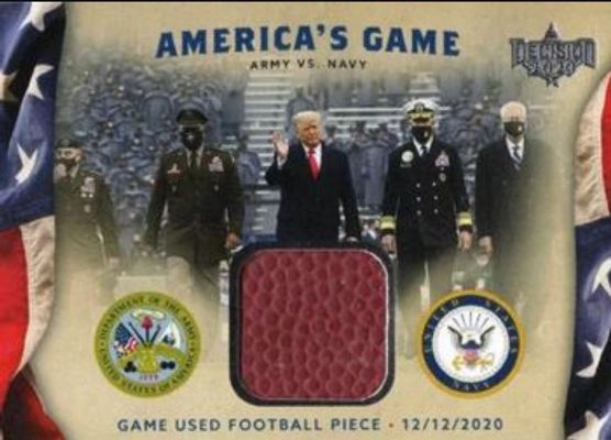 2020 Decision Series 2 America's Game 2020 Army Navy Relics
