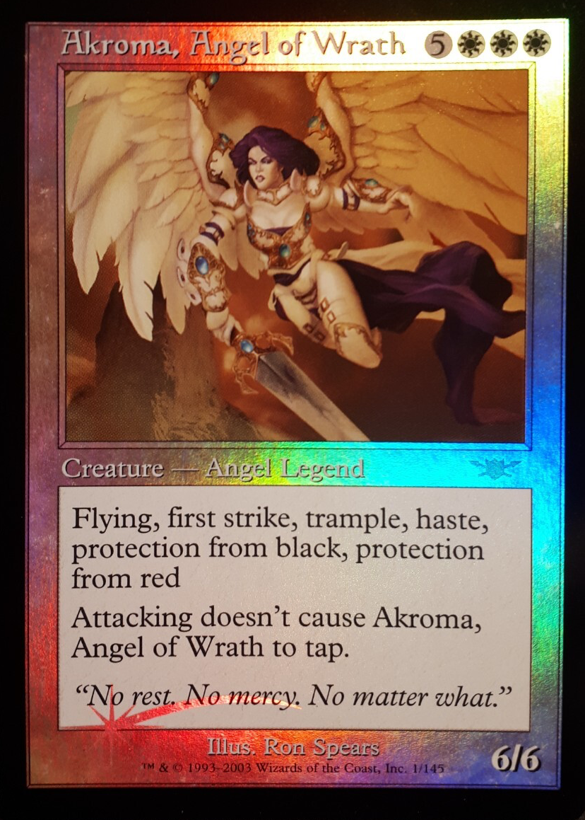 Akroma, Angel of Wrath 2003 Legions #1 Foil Price Guide - Sports
