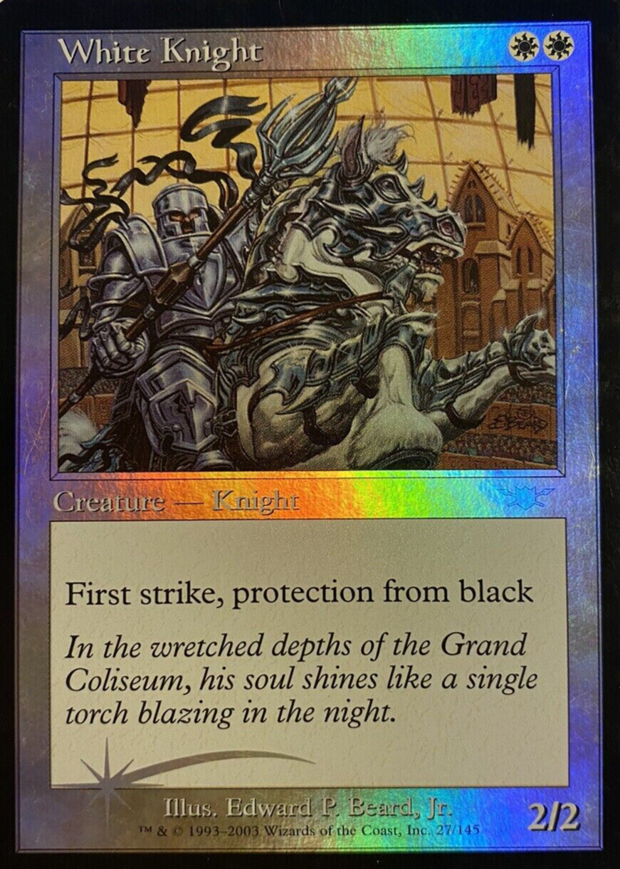 White Knight 2003 Legions #27 Foil Price Guide - Sports Card Investor
