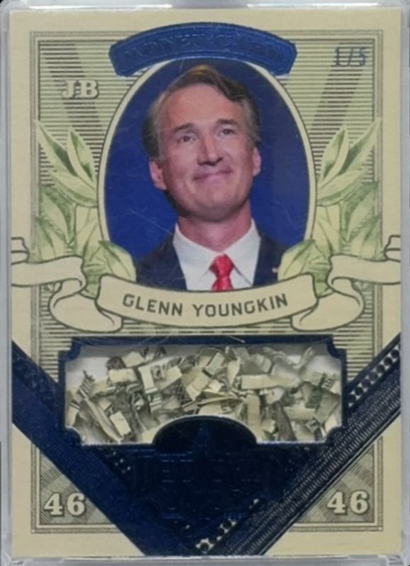 2022 Decision Midterm Madness #MO10 Money Blue /5