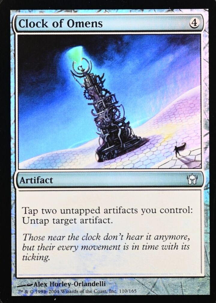 Clock of Omens 2004 Fifth Dawn #110 Foil Price Guide