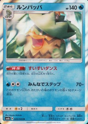 2018 Japanese Sun & Moon: Champion Road #020/066 Holo