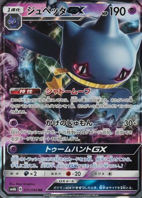 2018 Japanese Sun & Moon: Champion Road #031/066 Double Rare