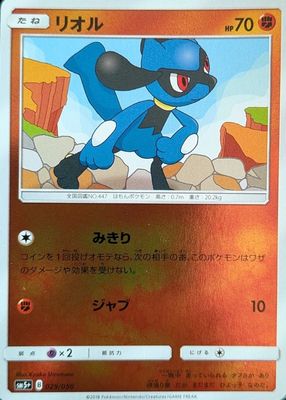 2018 Japanese Sun & Moon: Ultra Force #029/050 Holo