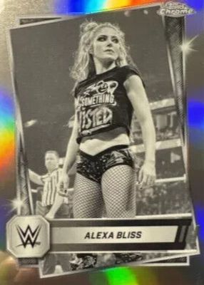 2025 Topps Chrome WWE #107 Sepia Refractor